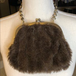 Feather hand bag! Amazing!